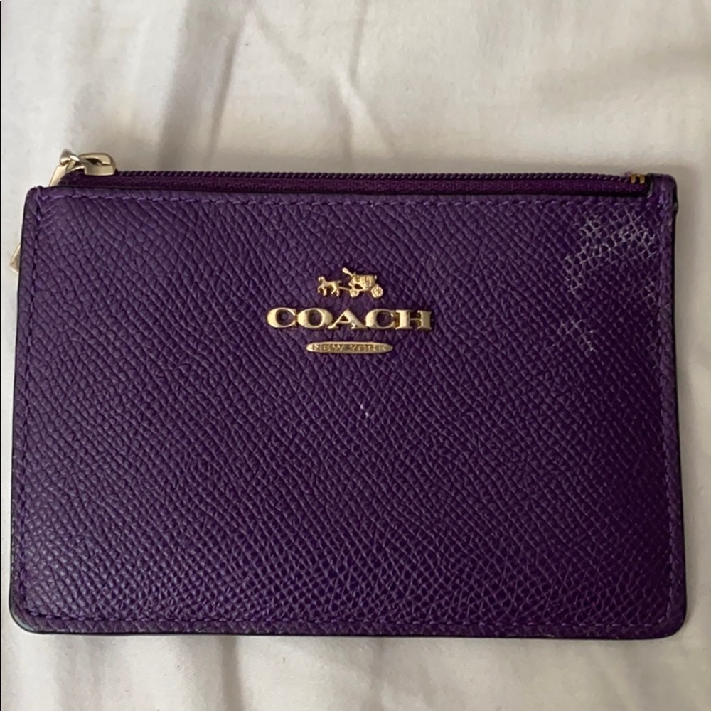 Coach coin purse
